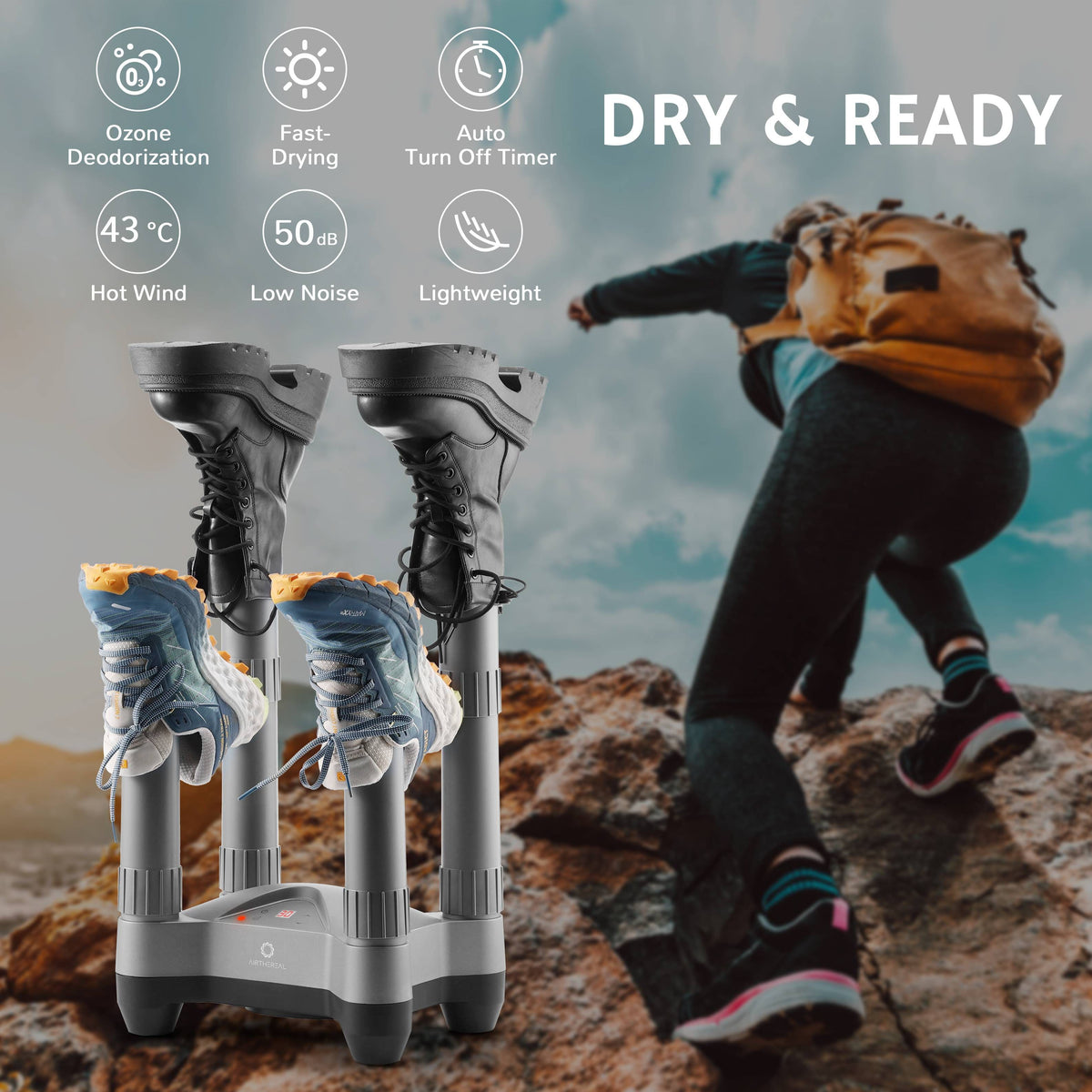 SD20 Boot and Shoe Dryer and Deodorizer with Heat - European version