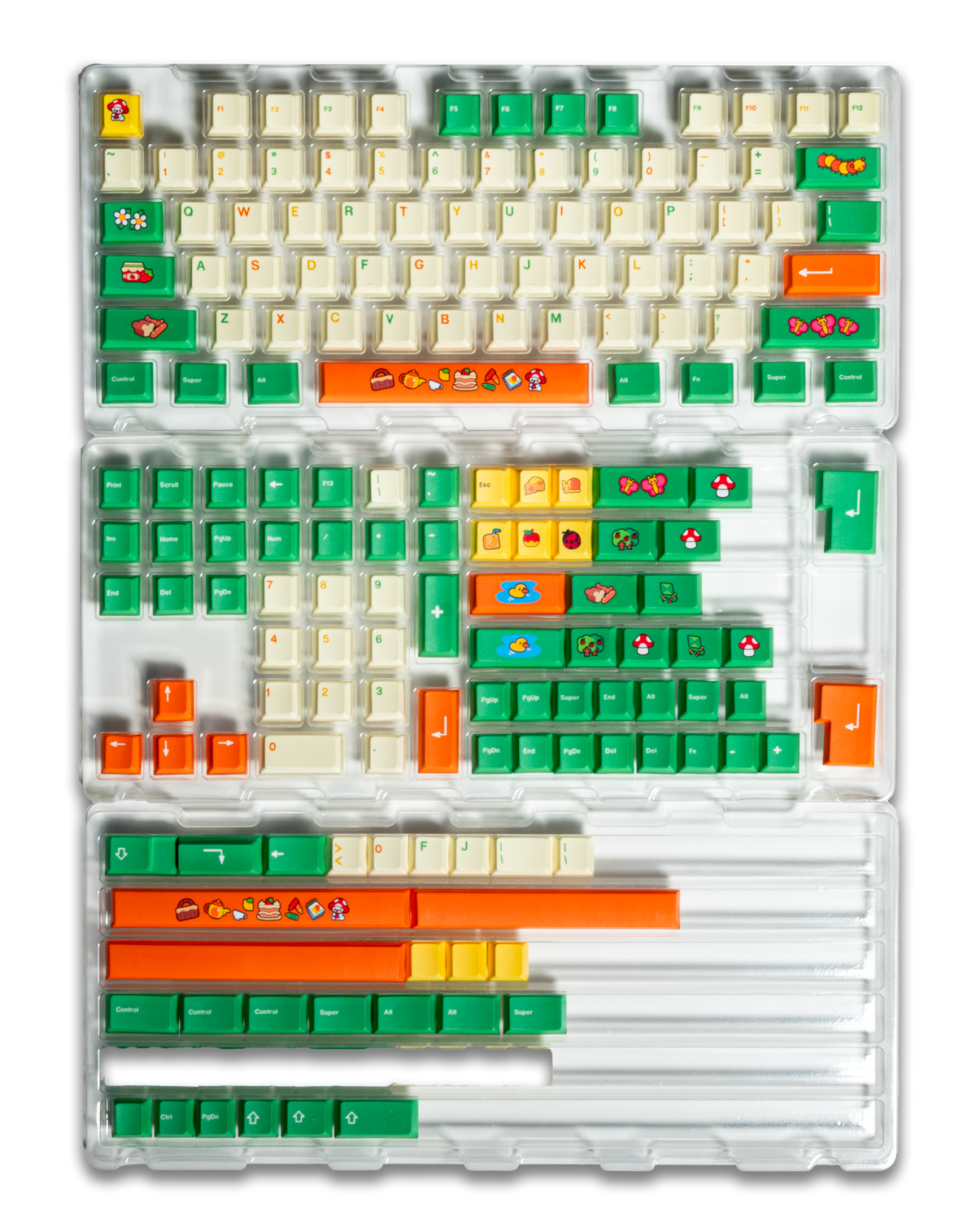 Mardeluna Picnic PBT Keycaps